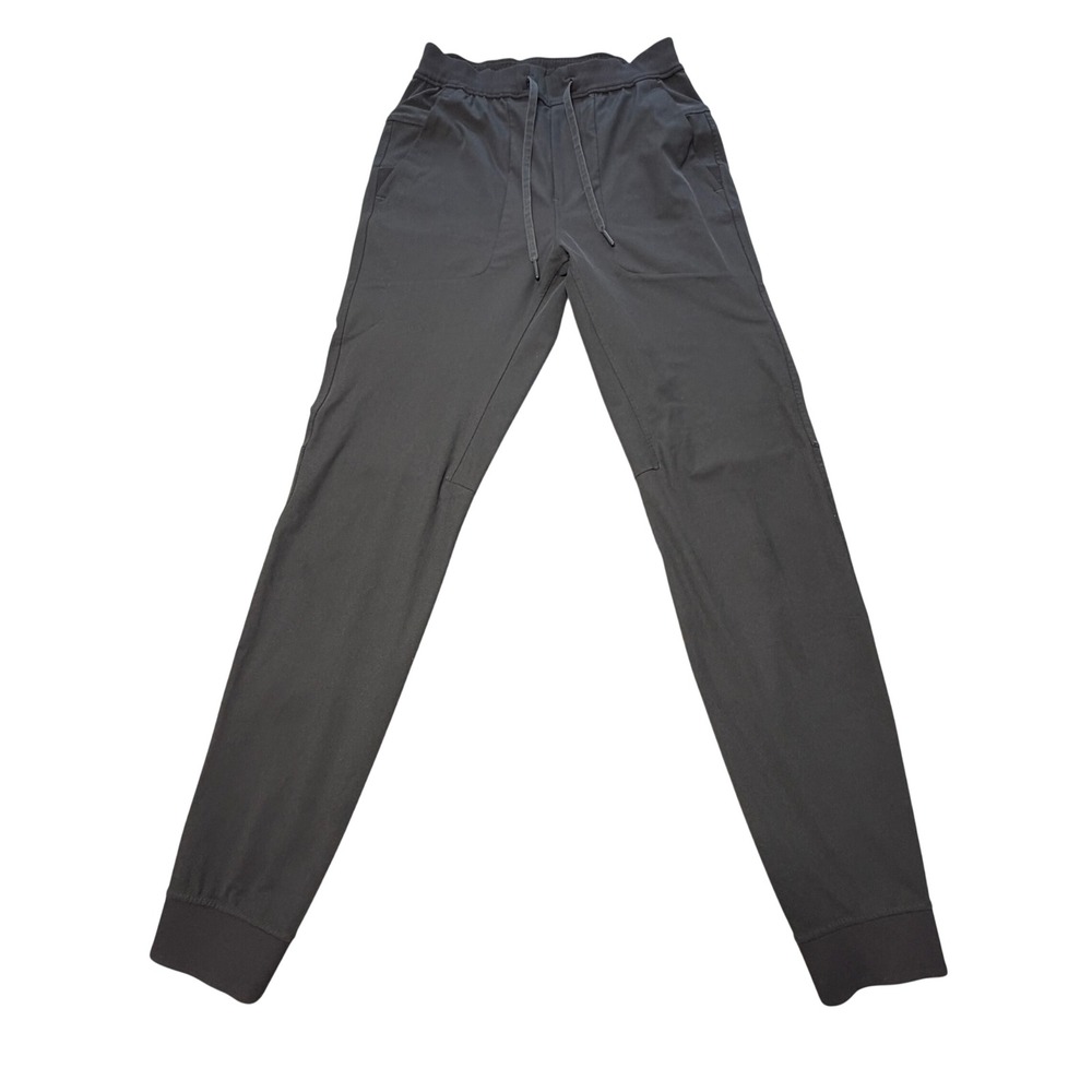 Lululemon ABC Jogger Warpstreme Charcoal Gray Slim Fit Pants Mens Tapered Small